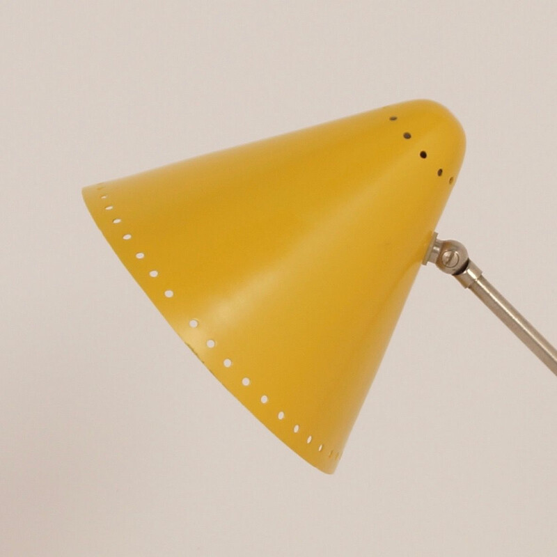 Lampe de bureau jaune Vintage "M1" par Floris Fiedeldij pour Artimeta,1956