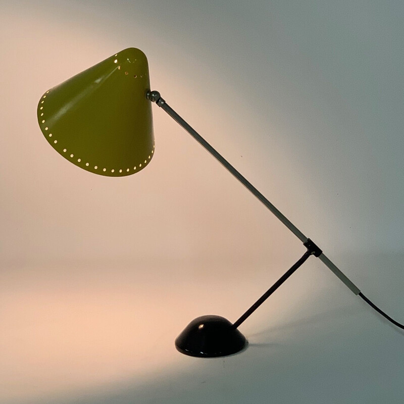 Vintage yellow "M1" desk lamp by Floris Fiedeldij for Artimeta,1956s