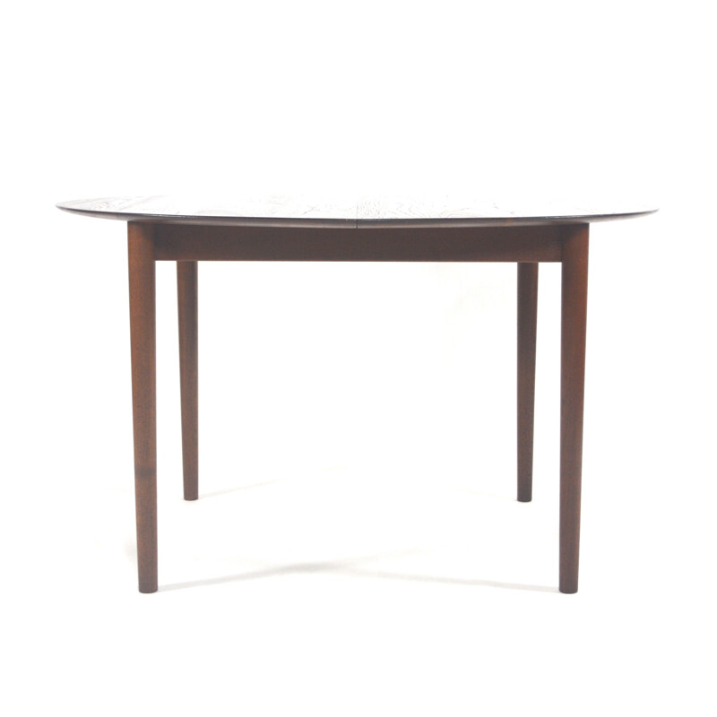 Vintage Danish extendable table in teak, Peter HVIDT - 1950s