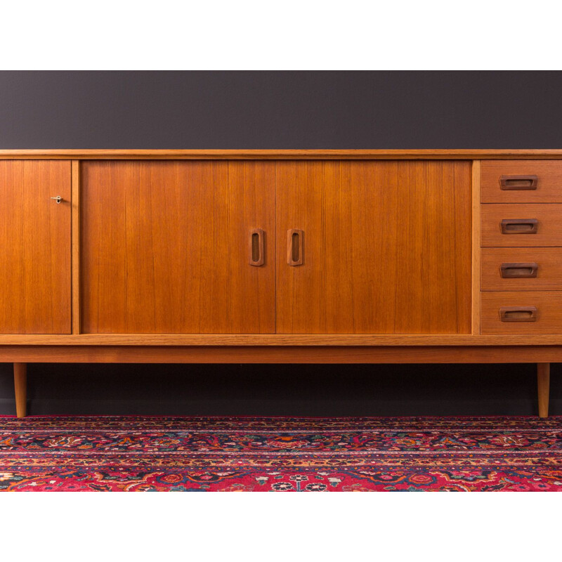 Sideboard in teak made in Germany, 1960s