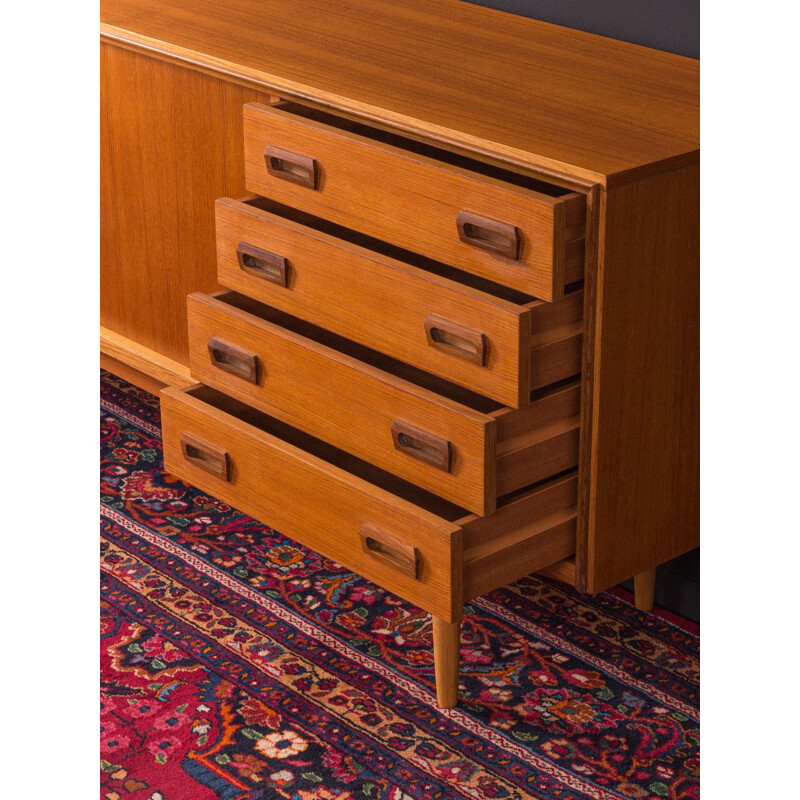 Sideboard in teak made in Germany, 1960s