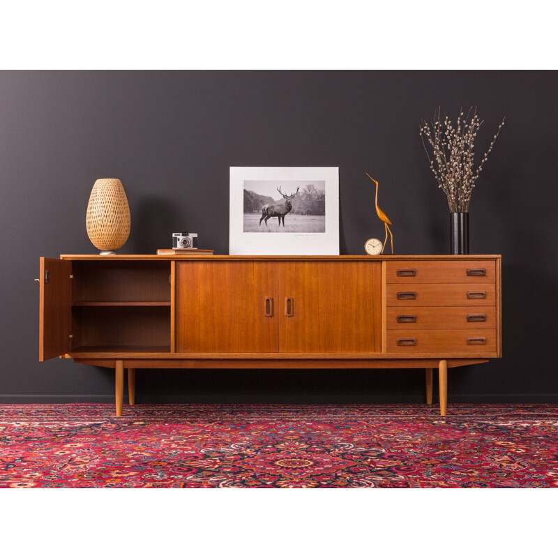 Sideboard in teak made in Germany, 1960s