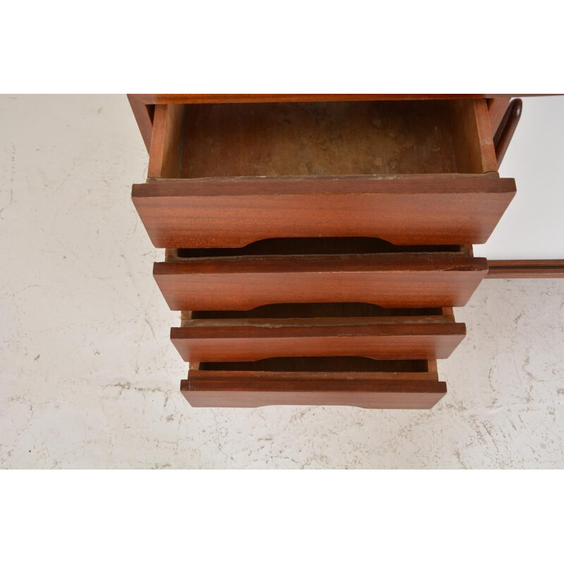 Vintage mahogany sideboard "Cansado," Charlotte Perriand 1956