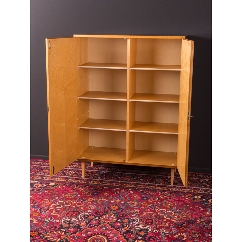 Vintage cabinet in cherry wood, 1950s