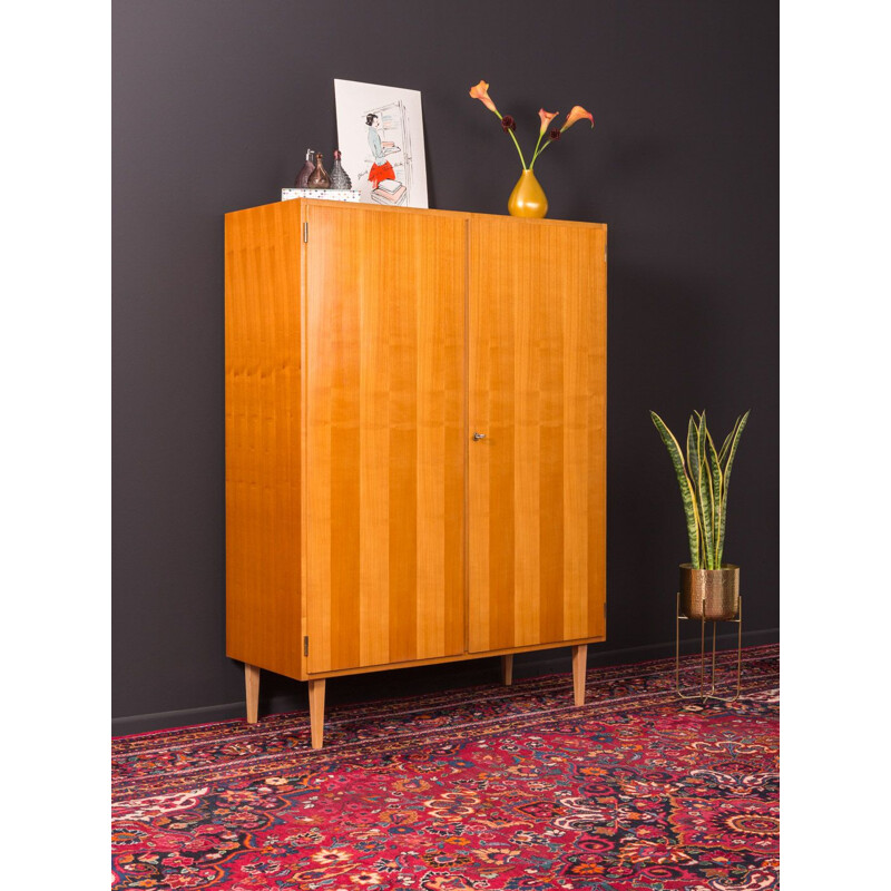 Vintage cabinet in cherry wood, 1950s