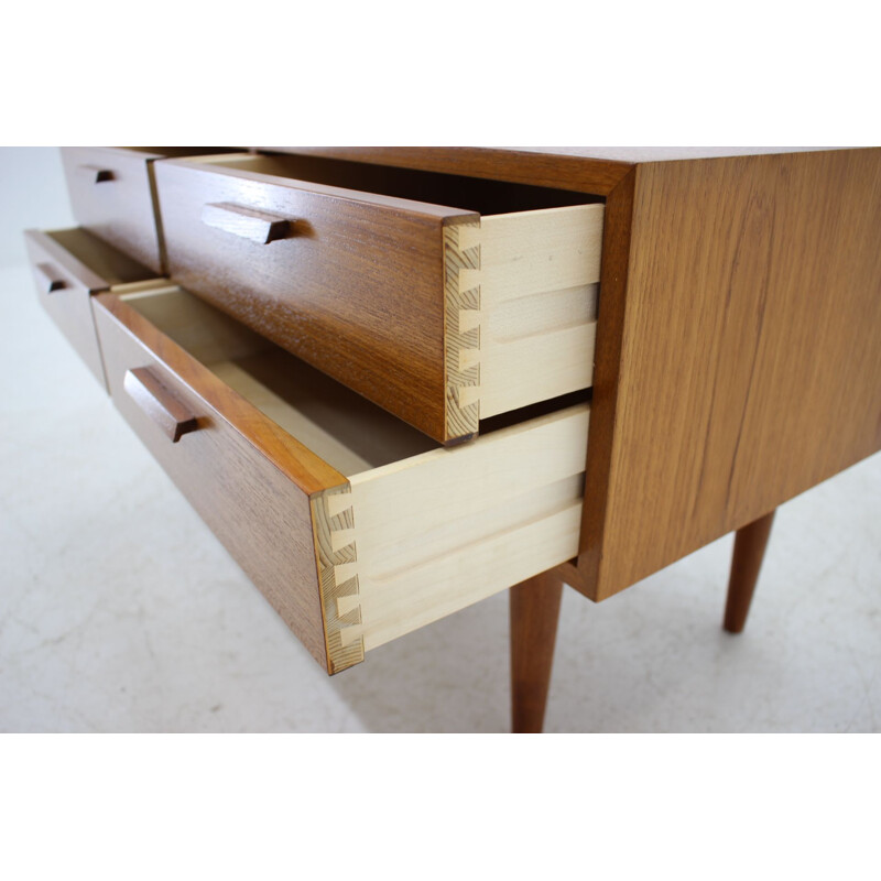 Vintage danish chest of drawers by Kai Kristiansen in teakwood 1960s