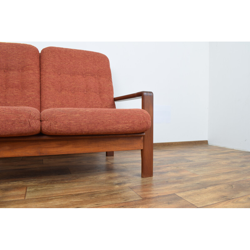 Vintage Danish teak sofa, 1960s