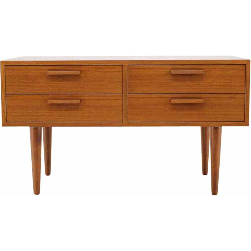 Vintage danish chest of drawers by Kai Kristiansen in teakwood 1960s