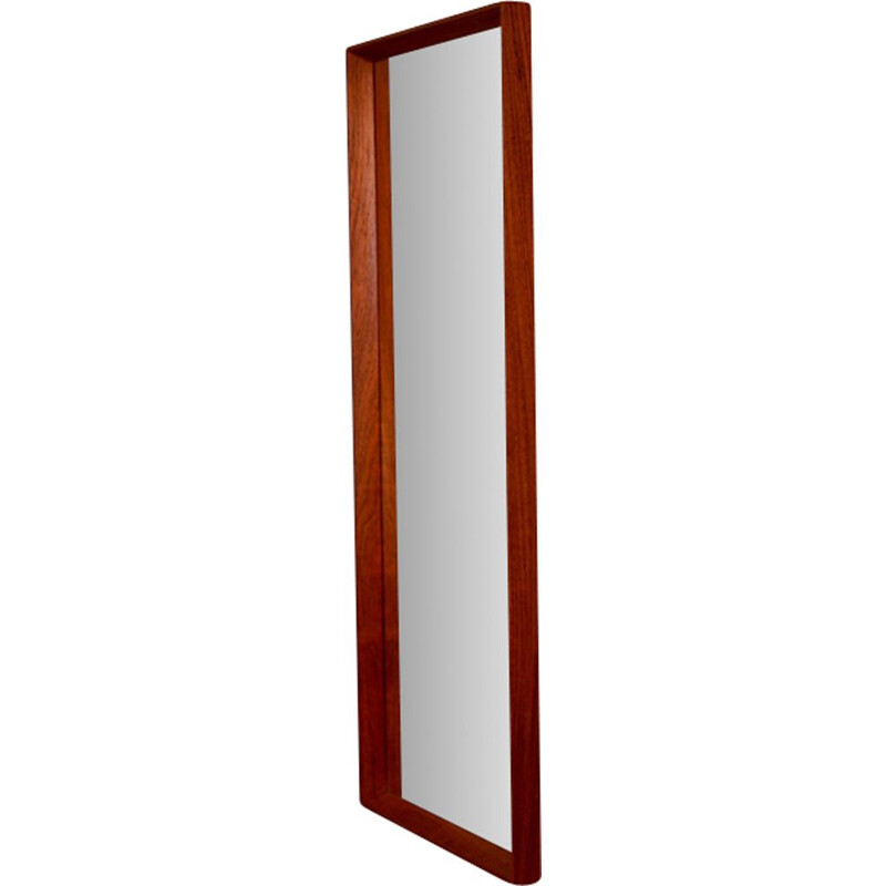 Vintage danish mirror in teak 1970s