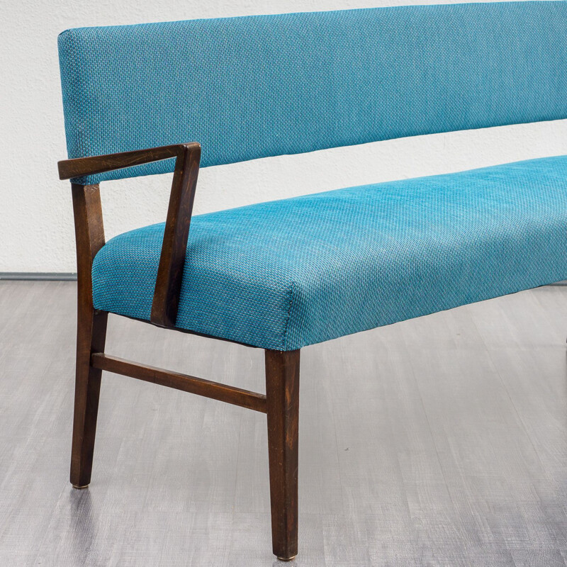 Vintage bench sofa, beech, 1960