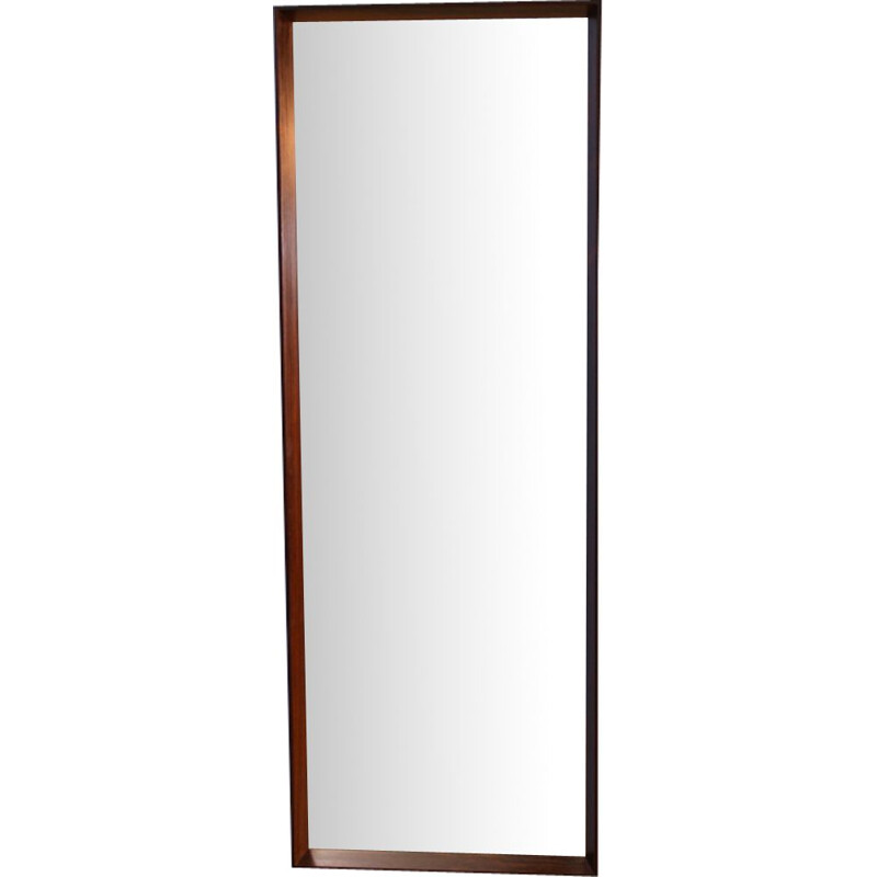 Vintage danish mirror in rosewood 1970s