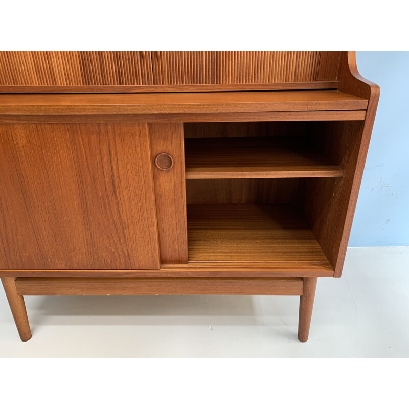 Vintage secretary in teak, Denmark, 1960