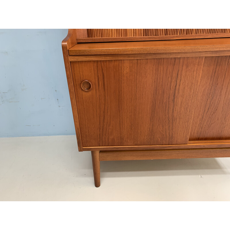 Vintage secretary in teak, Denmark, 1960