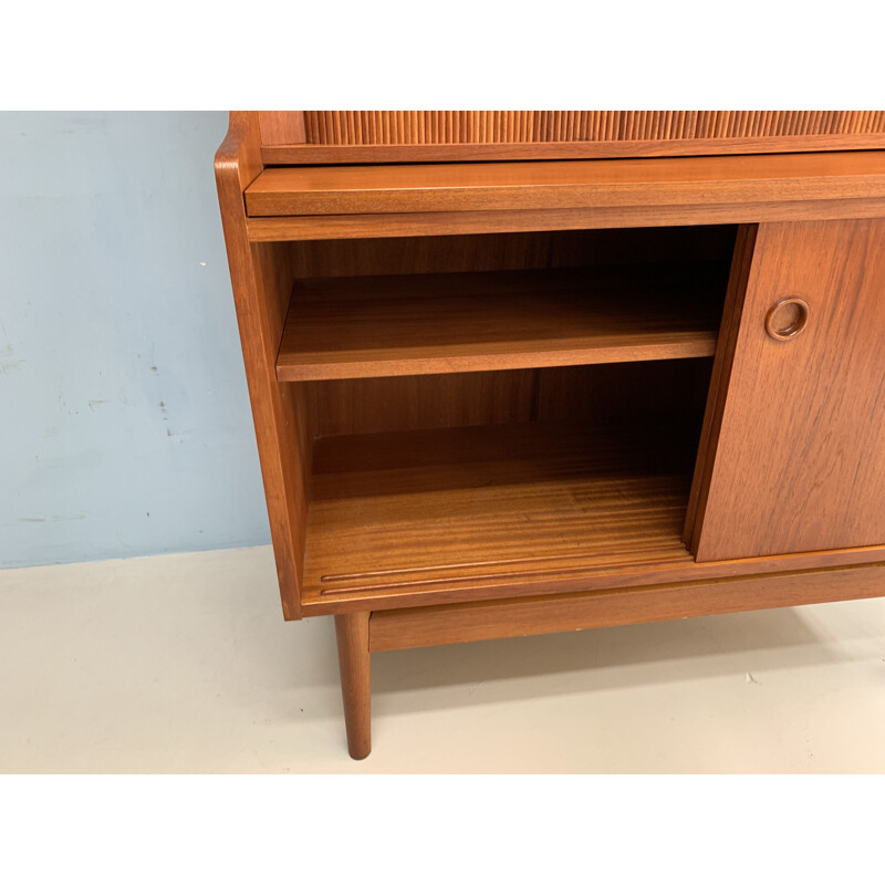 Vintage secretary in teak, Denmark, 1960