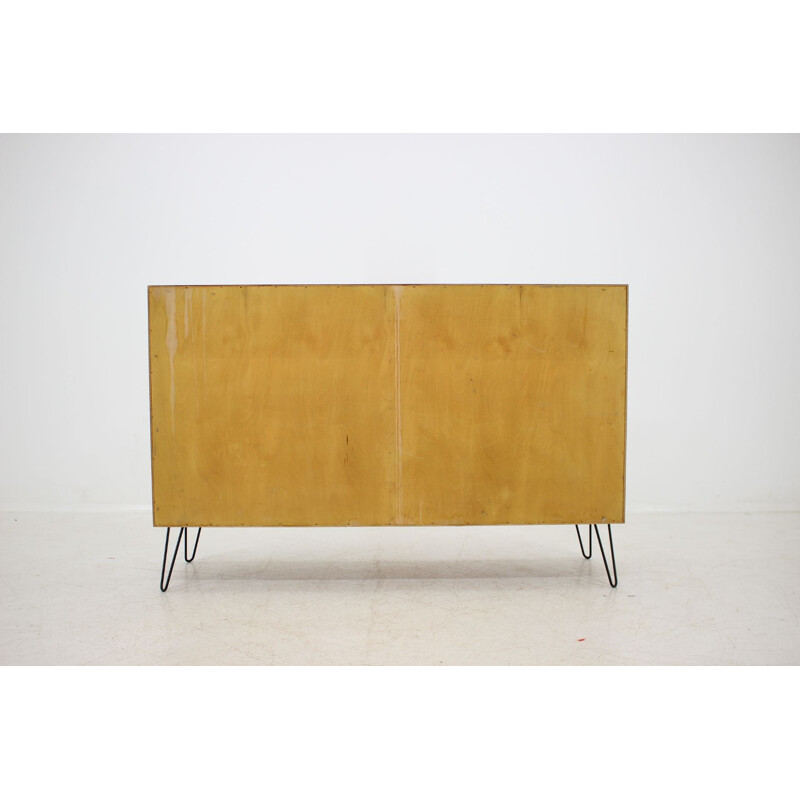 Vintage Danish Sideboard in Teack with Iron legs, 1960s 