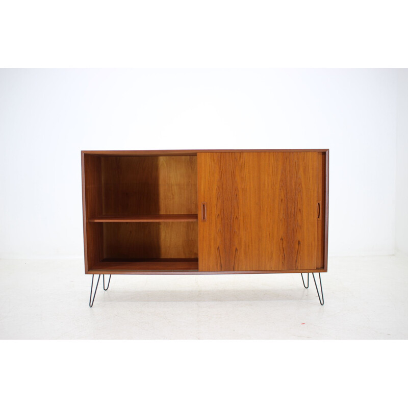 Vintage Danish Sideboard in Teack with Iron legs, 1960s 