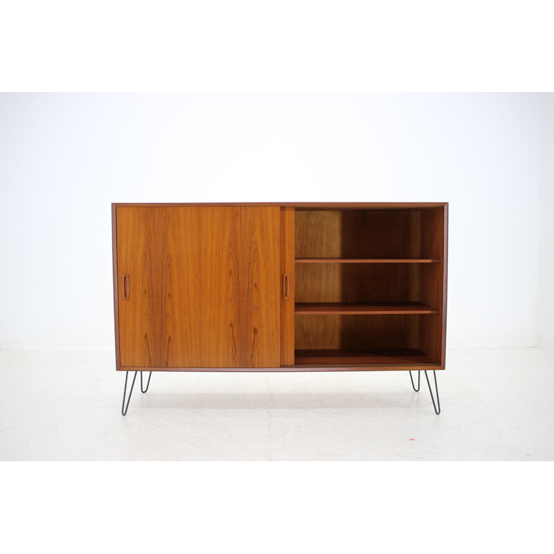 Vintage Danish Sideboard in Teack with Iron legs, 1960s 