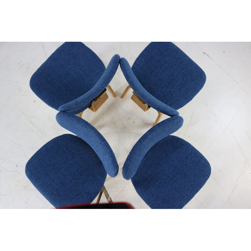 Set of 4 vintage dinner chairs CB02 by Cees Braakman for UMS Pastoe, 1950s