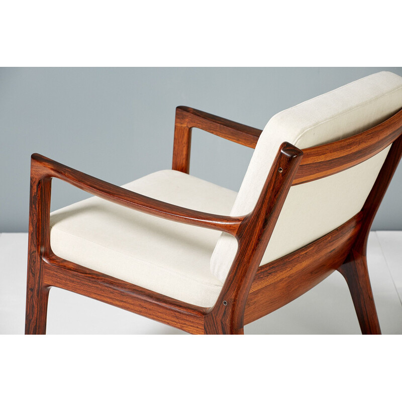 Pair of vintage Senator chairs for France & Son in rosewood 1960s