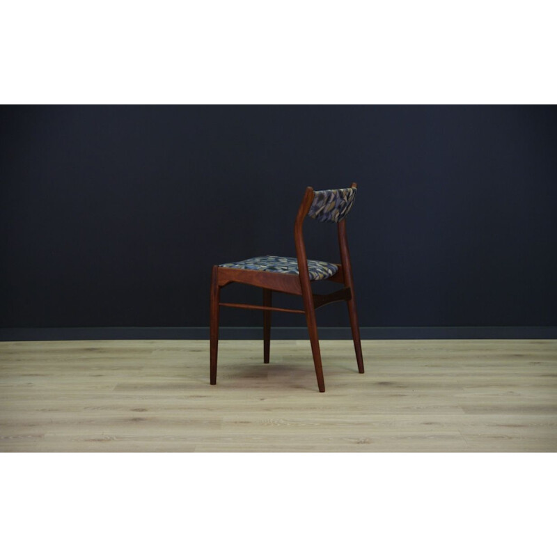 Set of 3 vintage teak chairs Danish Design