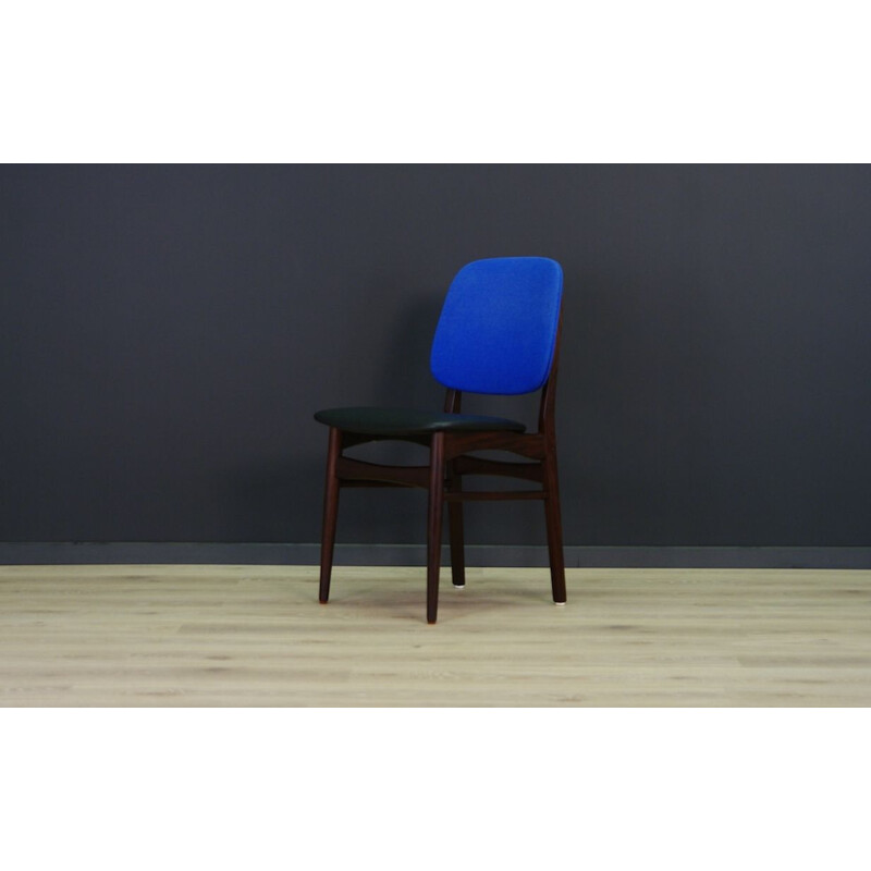 Set of 4 vintage Mahogany chairs Vintage Danish Design