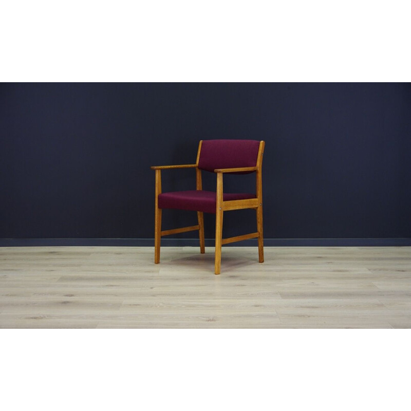 Vintage armchair Danish design in ash