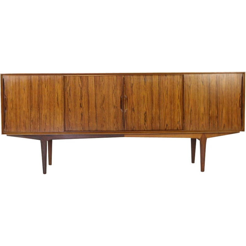 Vintage rosewood sideboard by O Frandsen for Knud Nielsen