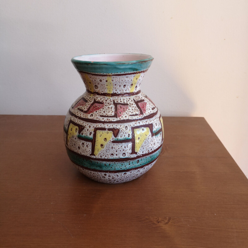 Vase vintage, Vallauris, 1960
