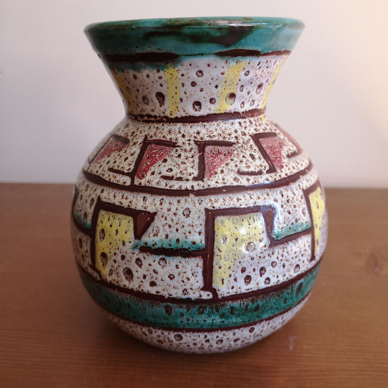 Vintage Vase, Vallauris, 1960