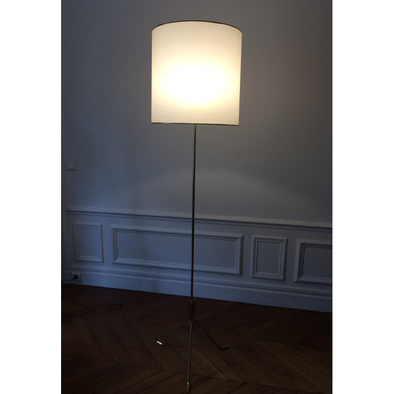 Lampadaire trépied vintage minimaliste, 1960-1970