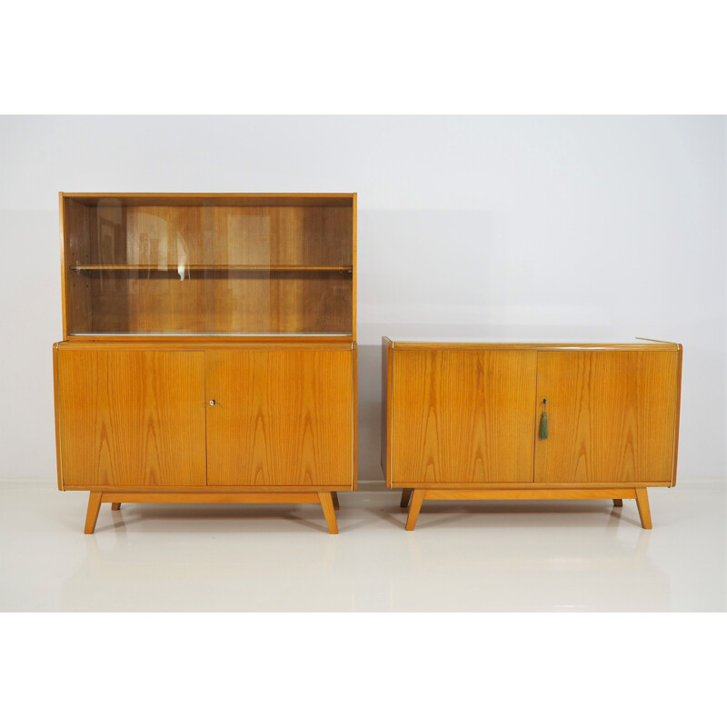 Set of 2 vintage sideboards from Jitona, Czech, 1960s