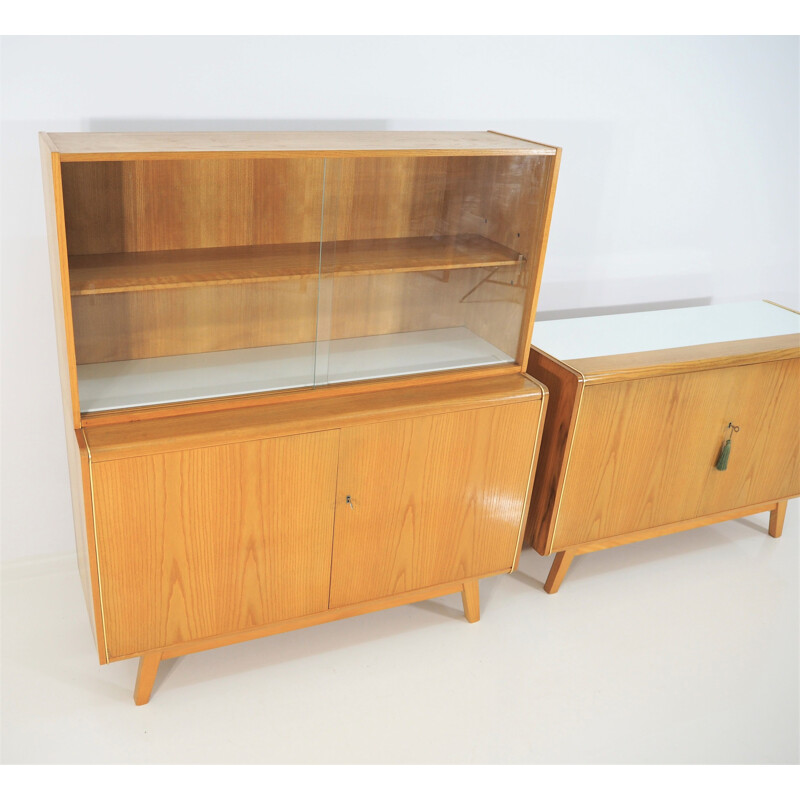 Set of 2 vintage sideboards from Jitona, Czech, 1960s