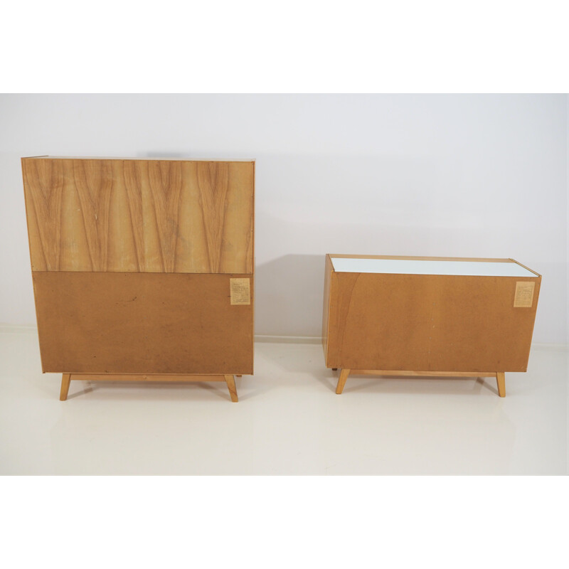 Set of 2 vintage sideboards from Jitona, Czech, 1960s