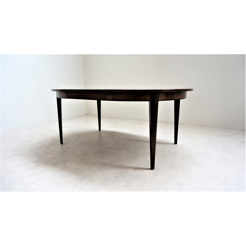 Table vintage en palissandre, Omann Jun, Danemark, 1960