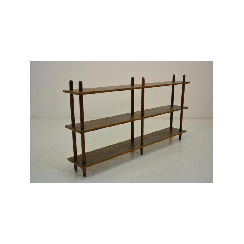 Set of 2 bookshelves modules in wood, Willem LUTJENS - 1950s