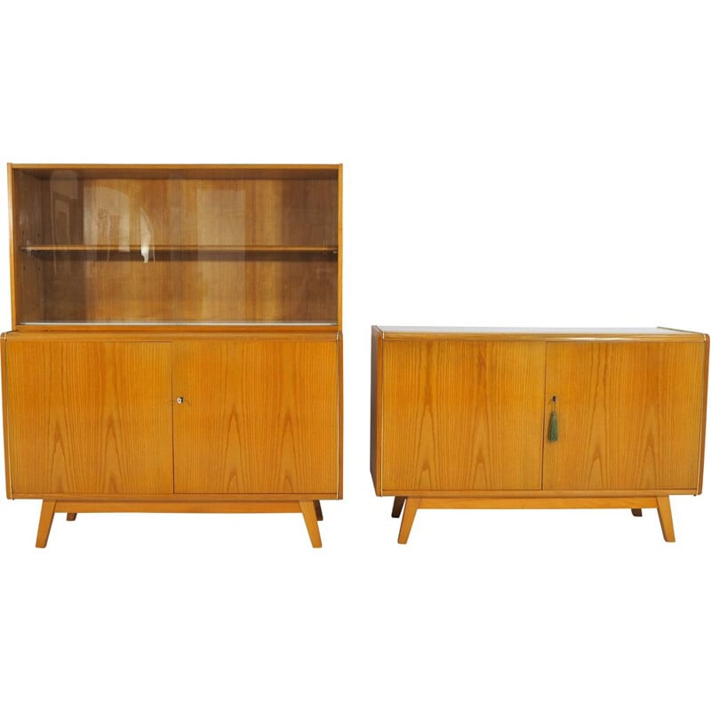 Set of 2 vintage sideboards from Jitona, Czech, 1960s