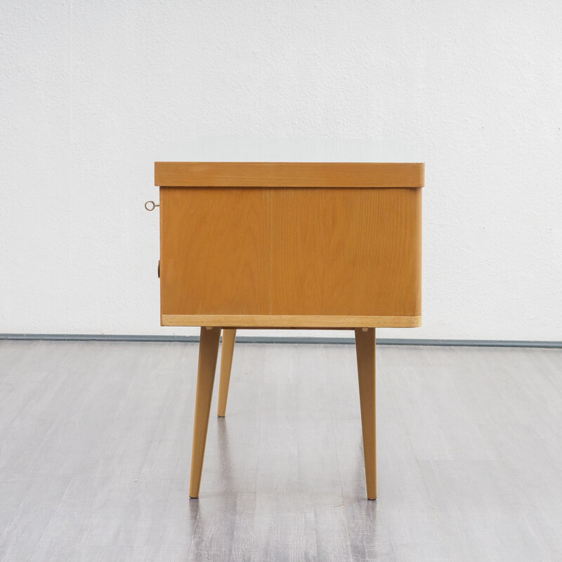 Vintage desk in wood and formica by Ekawerk