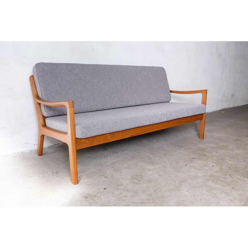 Senator teak sofa by Ole Wanscher for P. Jeppesen