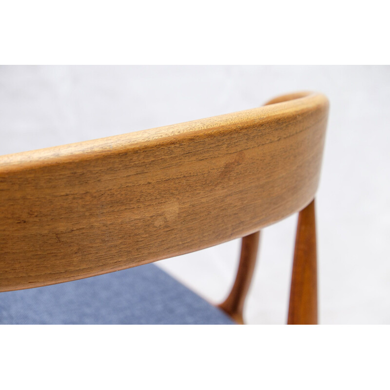 Pair of vintage teak chairs by Johannes Andersen for Uldum