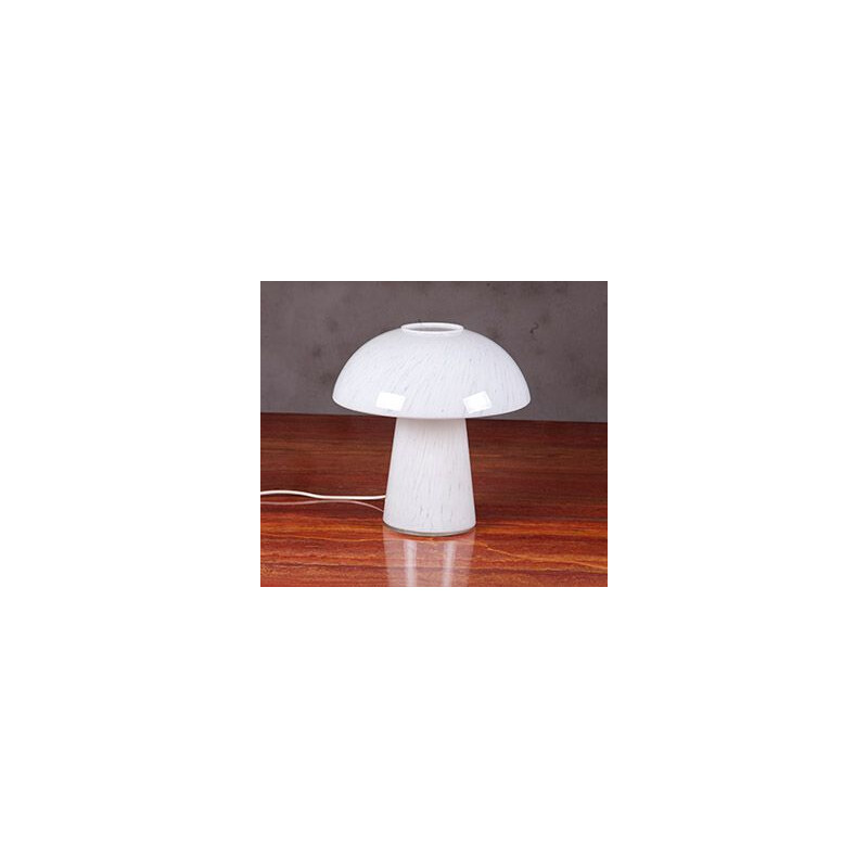 Vintage glass mushroom table lamp from Peill & Putzler, 1960s 