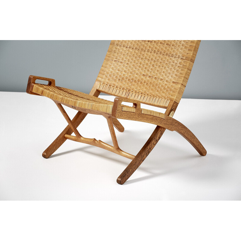 Vintage "JH-512" oak folding chair by Hans Wegner, 1949