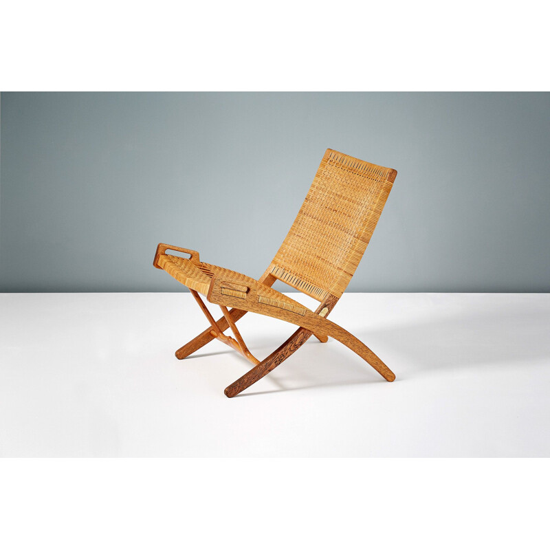 Vintage "JH-512" oak folding chair by Hans Wegner, 1949