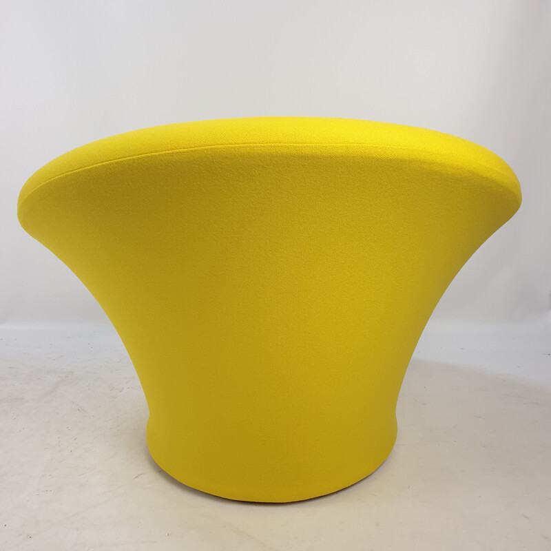 Vintage "Mushroom" Armchair and Pouf by Pierre Paulin for Artifort, 1960s