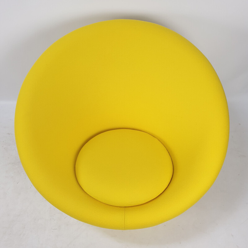 Vintage "Mushroom" Armchair and Pouf by Pierre Paulin for Artifort, 1960s