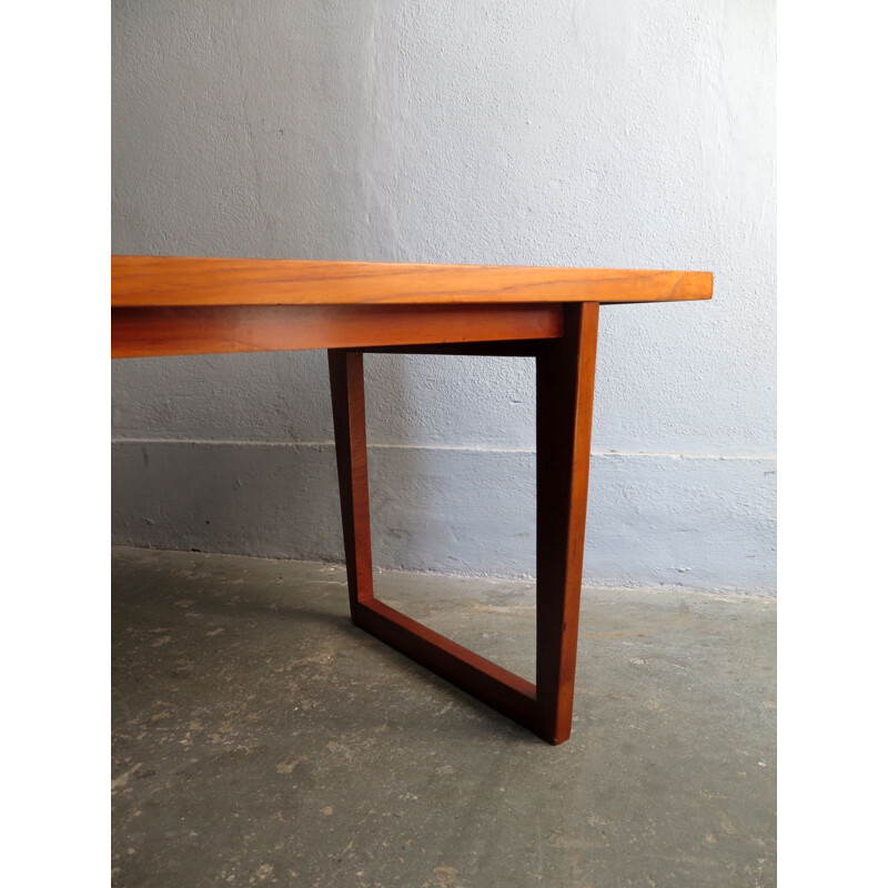 Vintage Danish coffee table in teak, 1970