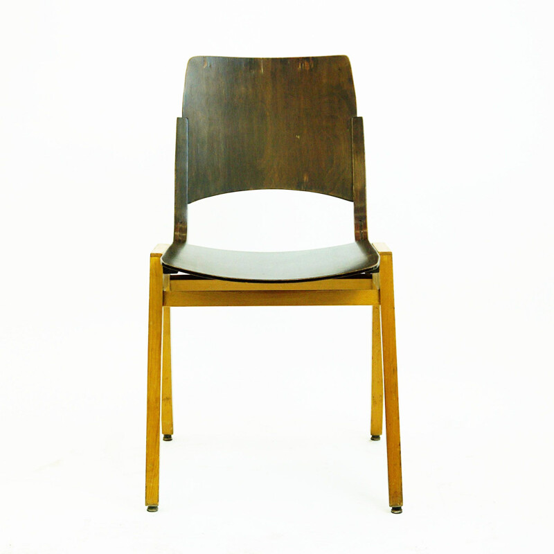 Vintage Austrian Modernist P7 Chair by Roland Rainer, 1950s