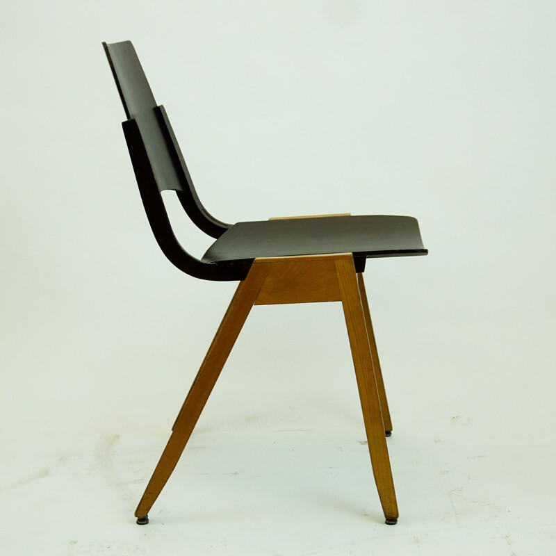 P7 vintage stoel van Roland Rainer, Oostenrijk 1950