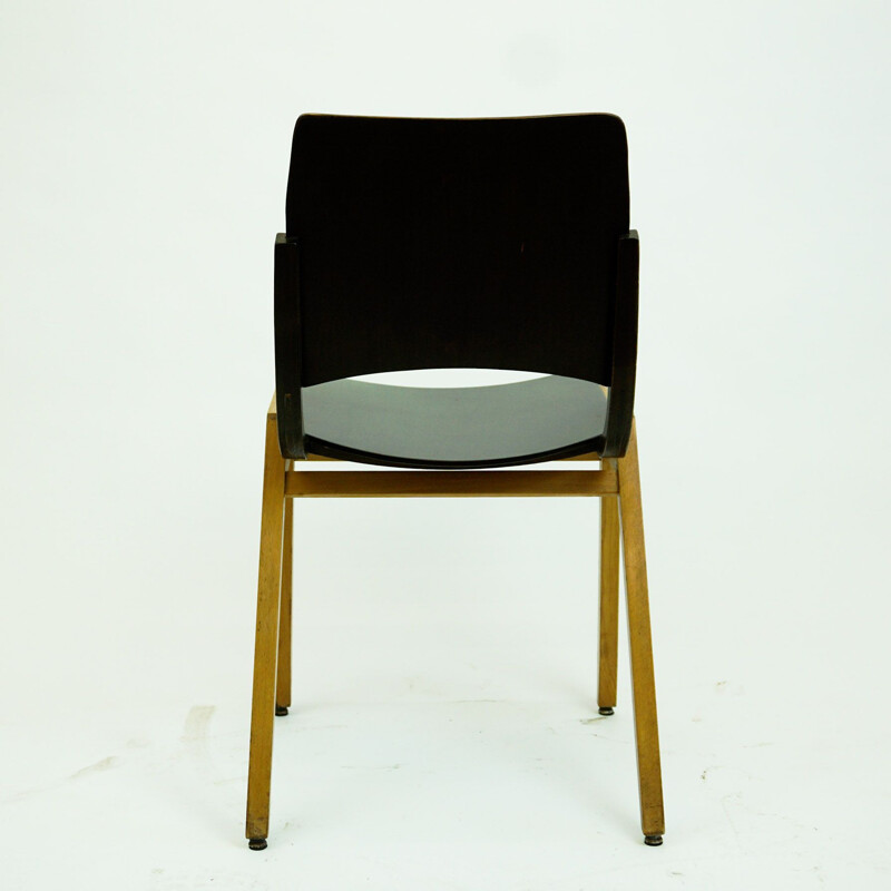 Vintage Austrian Modernist P7 Chair by Roland Rainer, 1950s