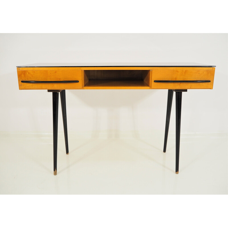 Vintage Desk by Jindřich Halabala for UP Závody, 1960s