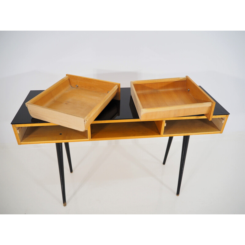 Vintage Desk by Jindřich Halabala for UP Závody, 1960s